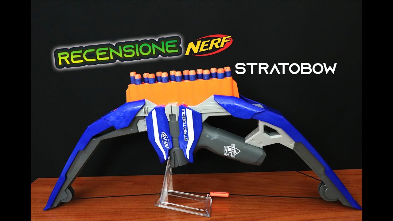 Recensione Nerf Stratobow Ita || Il Mio Secondo Arco Nerf!!