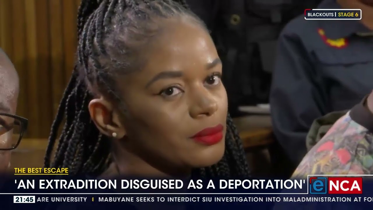 The best escape | 'An extradition disguised as a deportation'