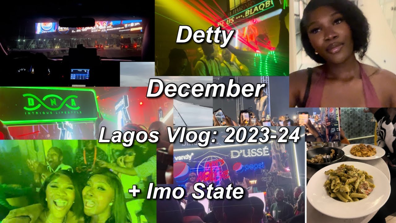 Detty December Nigeria/Naija Lagos Vlog! (2023-2024) BNXN, Davido, + More Concerts, and Imo State