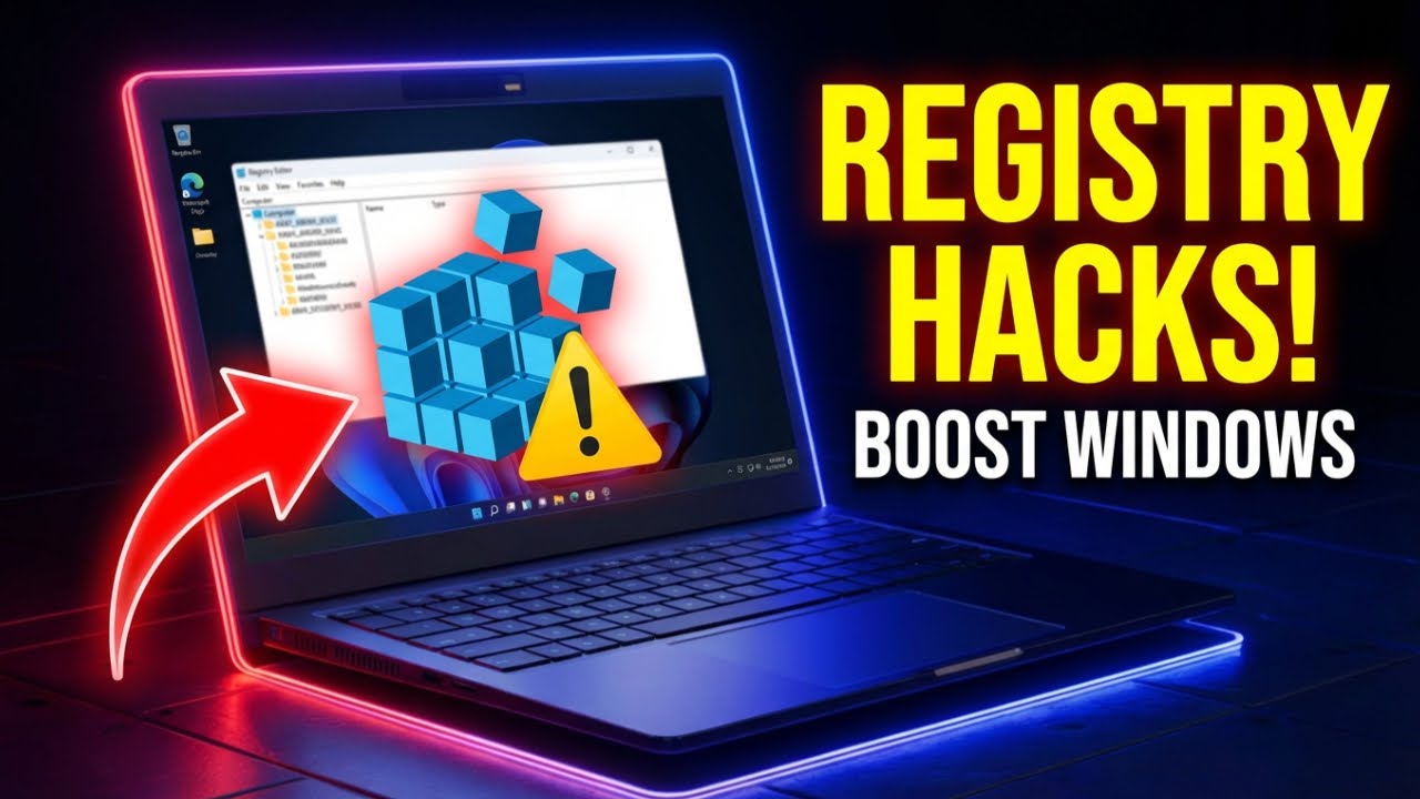 5 Windows Registry Hacks That Instantly Improve Windows 11 🚀