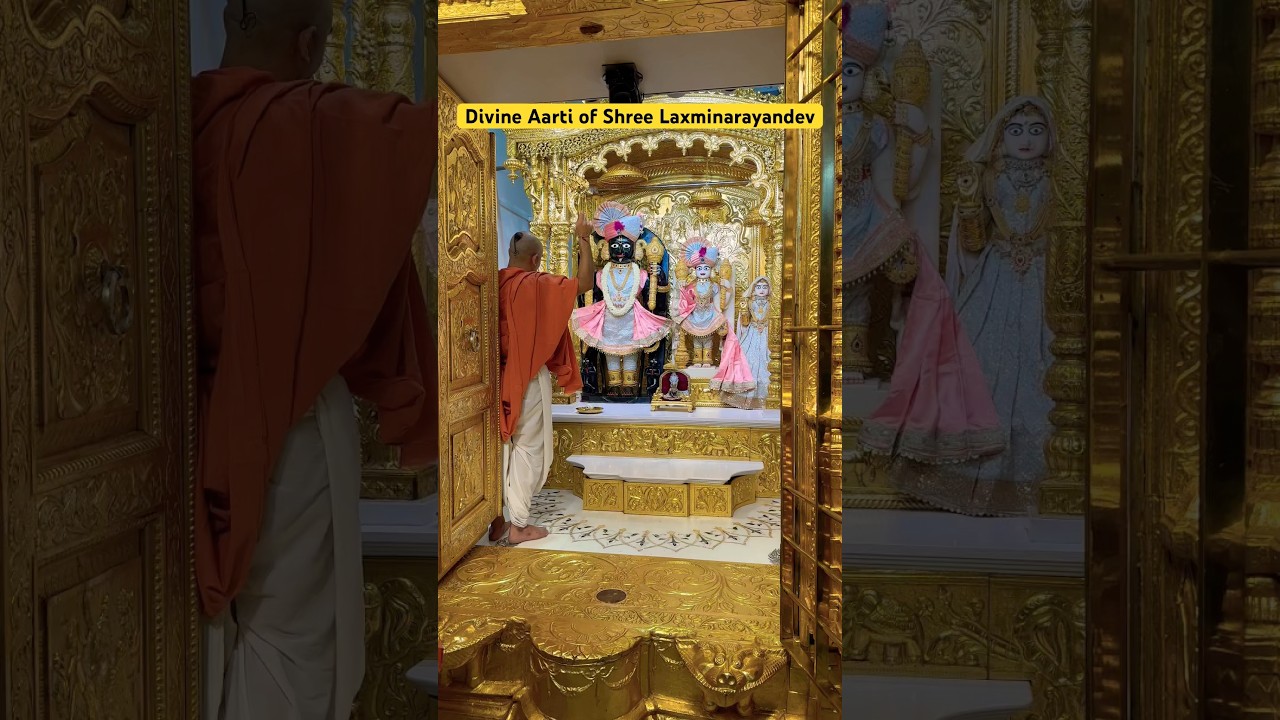 Shree Laxminarayandev Divine Aarti - VadtalDham #vadtalisfinaldestination #nautamswami
