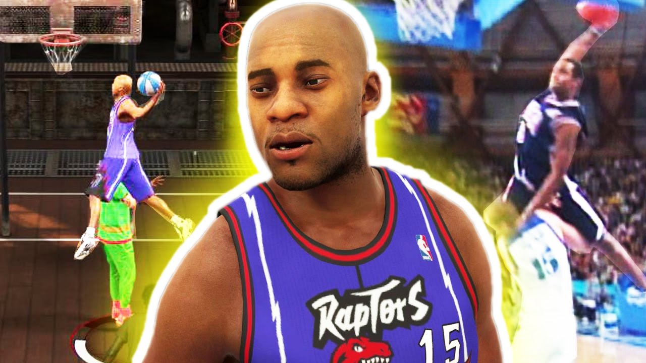 VINCE CARTER CONTACT DUNKS | POSTERIZERS!?! NBA 2K17
