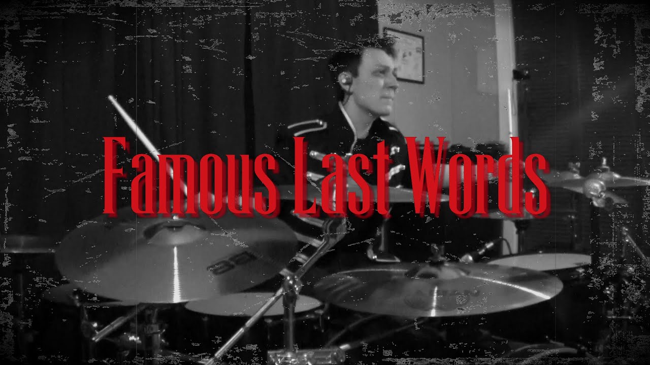 My Chemical Romance - Famous Last Words (Drum Cover) - Roy 