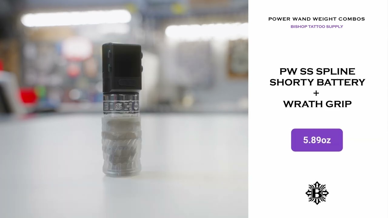 Stainless Steel Power Wand Grip Weight Comparisons