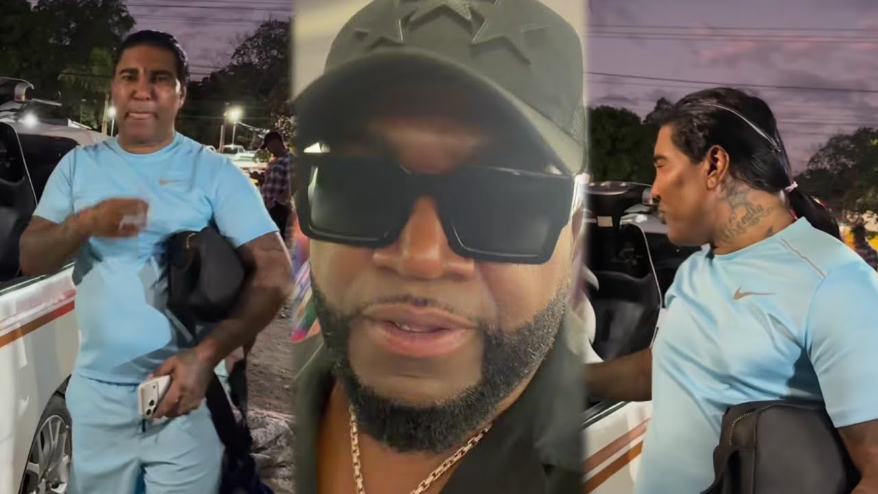 OMEGA LLEGA CON SU EQUIPO A LA CASA DE DAVID ORTIZ A BUSCAR EL DINERO QUE LE DEBE 😱