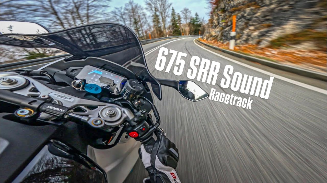 Full Power CF MOTO 675 SRR Sound + Racetrack