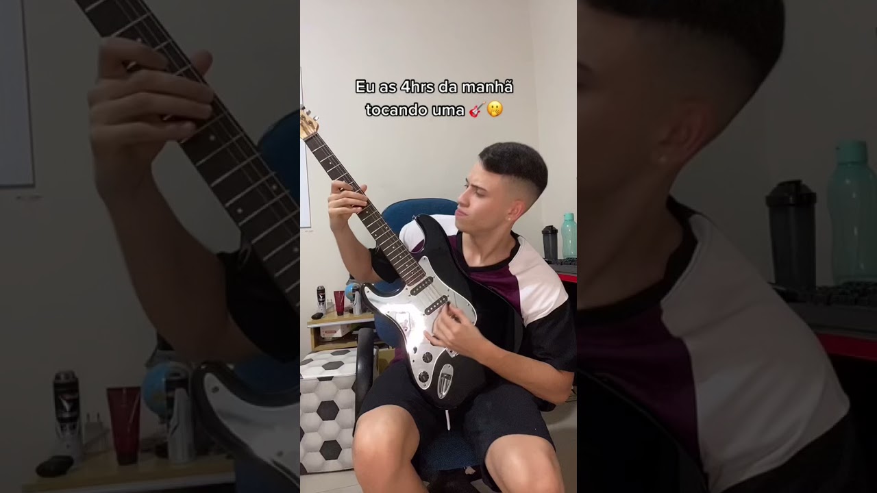 TOQUEI UMA 🎸🤭 #shorts