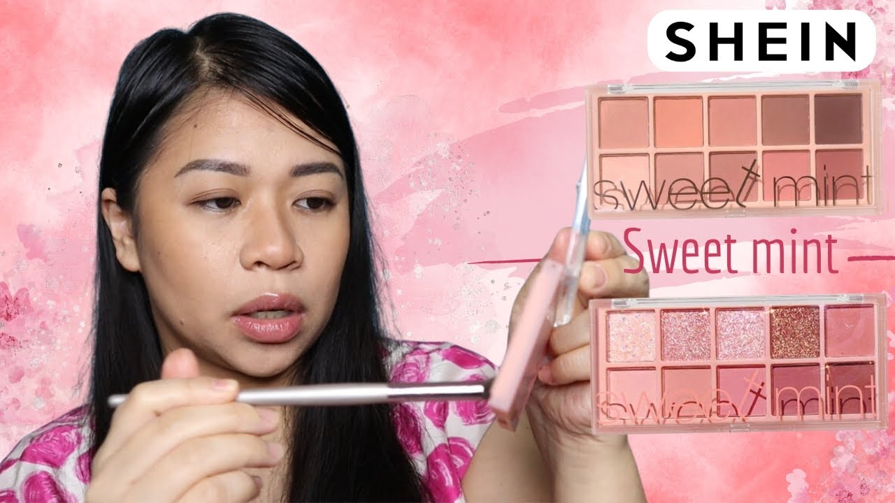 Trying SWEET MINT Eyeshadow