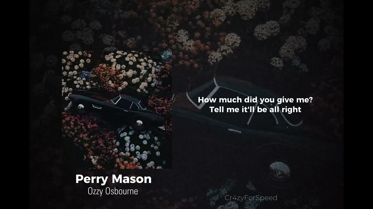 Ozzy Osbourne || Perry Mason (Lyrics)