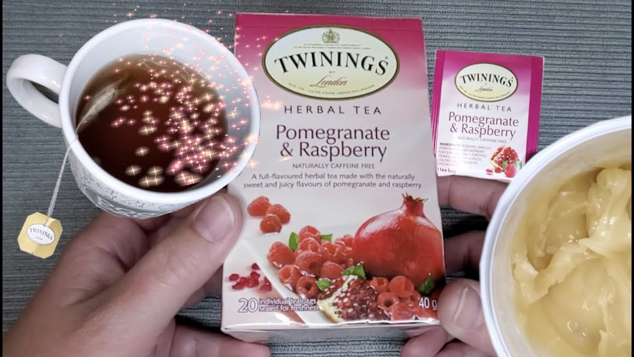 HOW TO MAKE POMEGRANATE & RASPBERRY HERBAL TEA