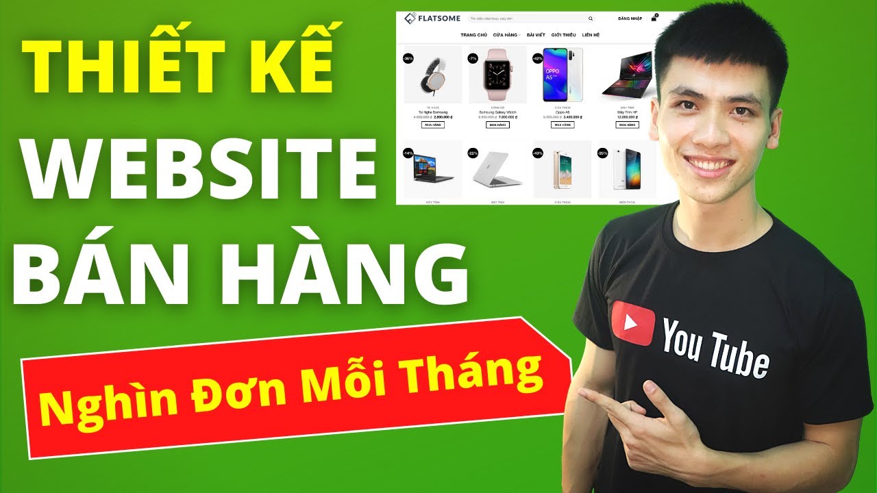 Hướng Dẫn Thiết Kế Website Bán Hàng Chuyên Nghiệp Chuẩn SEO| Cách Tạo Website Từ A-Z