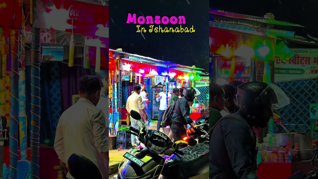 Monsoon in Jehanabad #jehanabad #rain #monsoon #barish #bihar