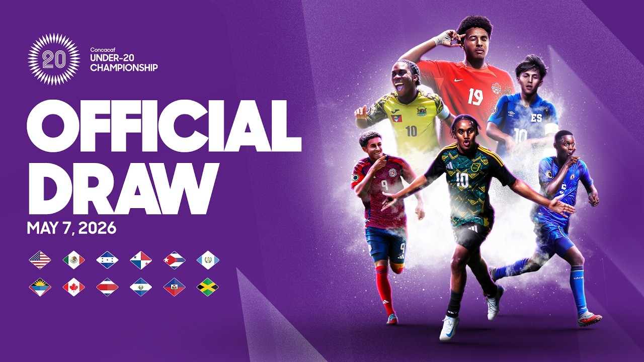 Official Draw | 2026 Concacaf Under-20 Championship