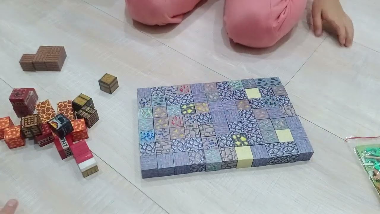 做Minecraft積木礦洞探險