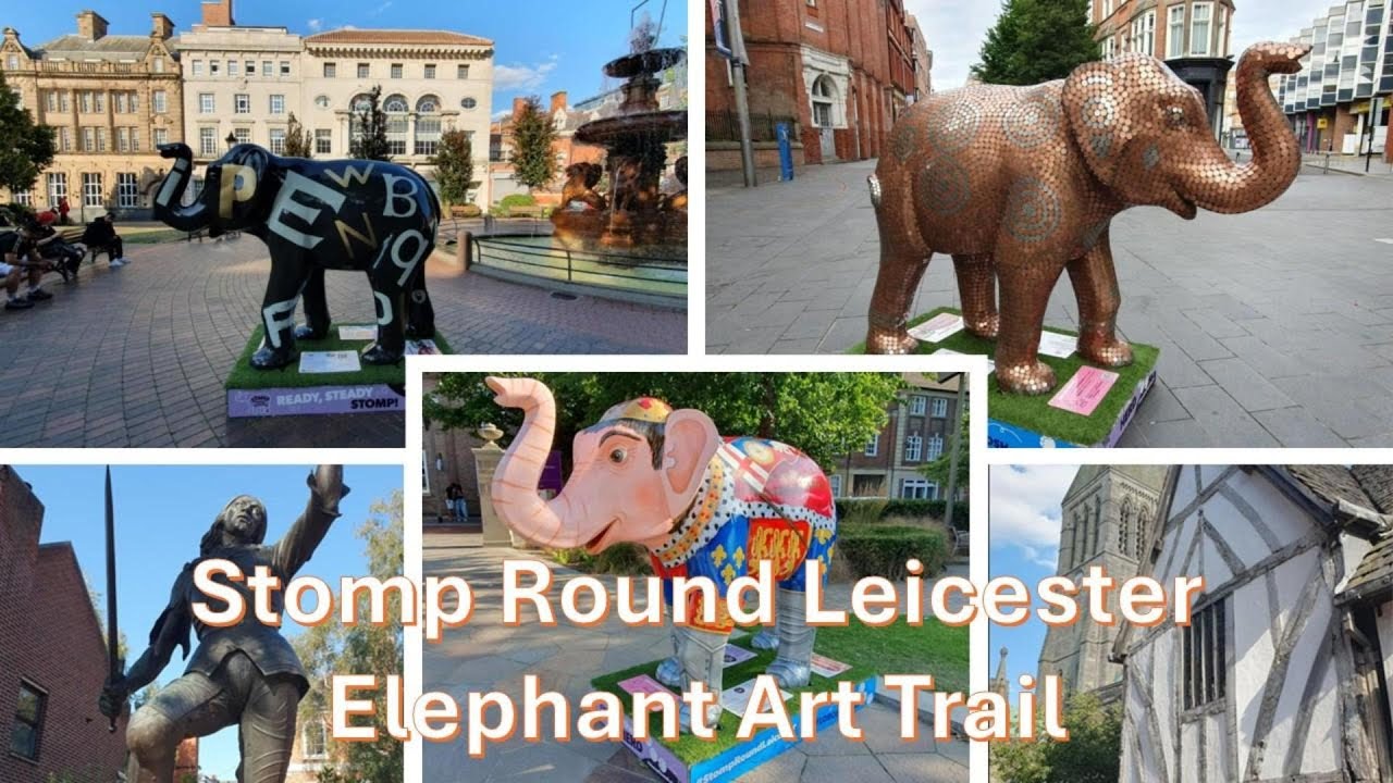 Stomp Round Leicester - Elephant Art Trail