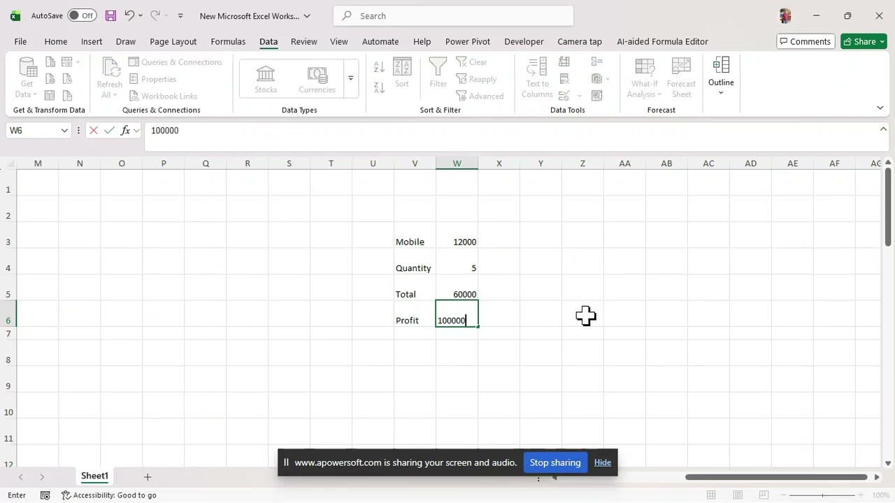 Part-545: Desire Output through Goal Seek Tool in Excel