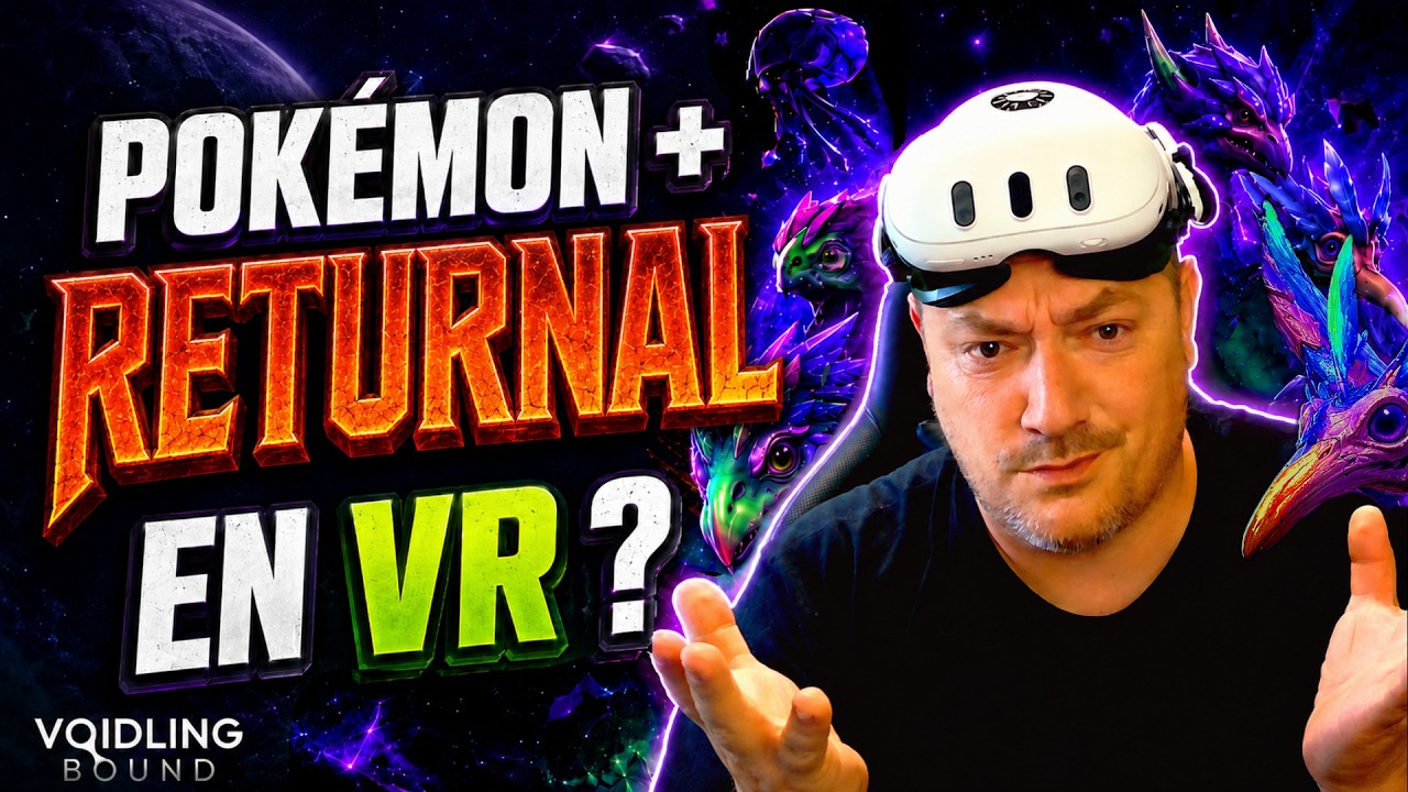 Quand Pok&eacute;mon rencontre Returnal&hellip; en VR ! (Voidling Bound UEVR)