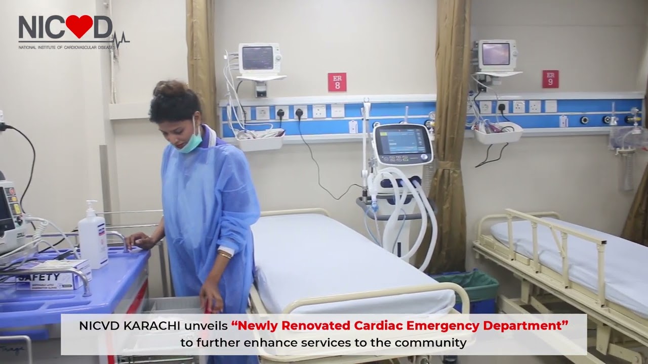 A visual tour of our newly renovated and upgraded emergency department at NICVD Karachi