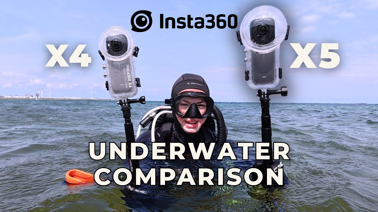 We Tested the Insta360 X5 vs X4 underwater and WOW!