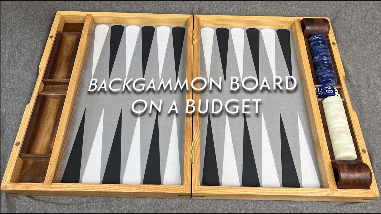 Backgammon Board on a Budget