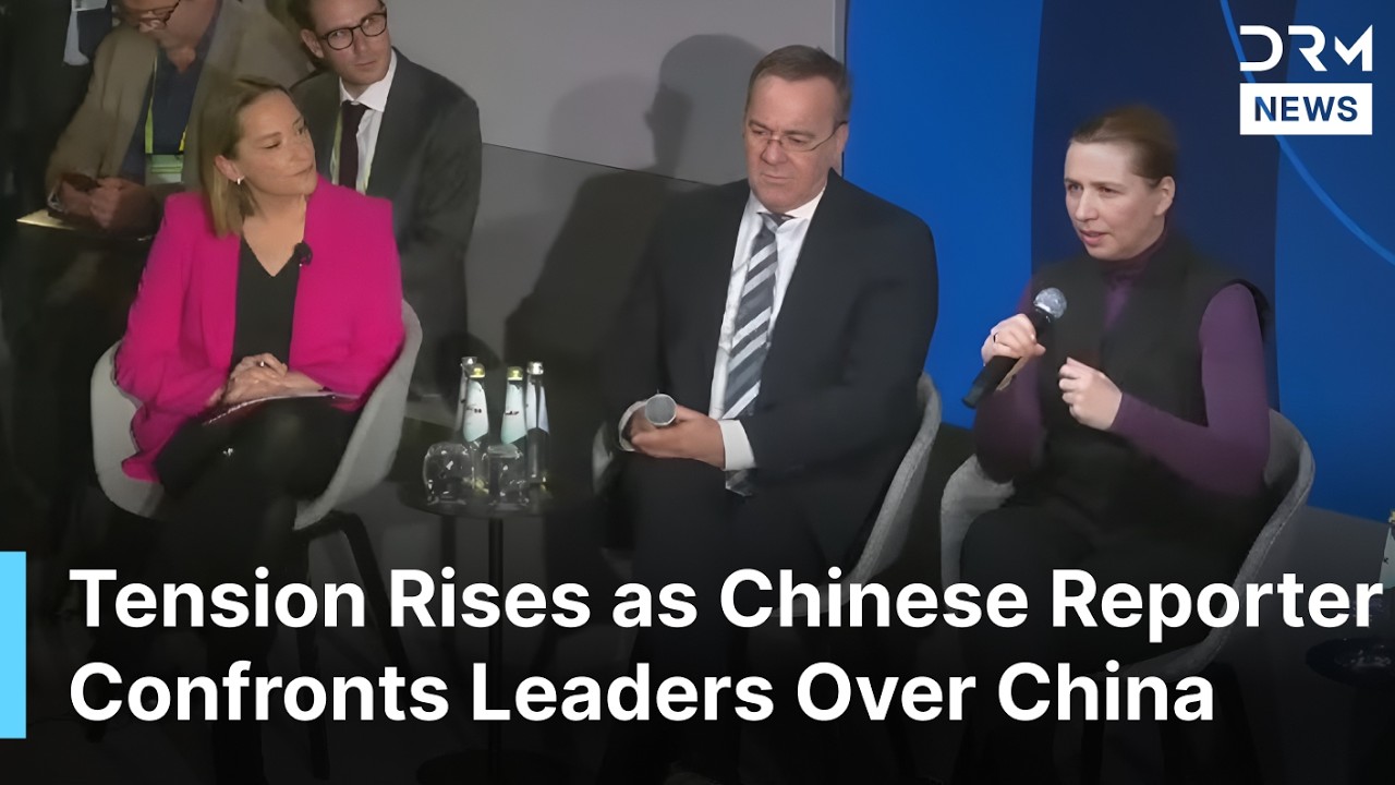 BREAKING NEWS: Chinese Reporter Challenges NATO Arctic Strategy, Leaders Push Back | DRM News | AC1F