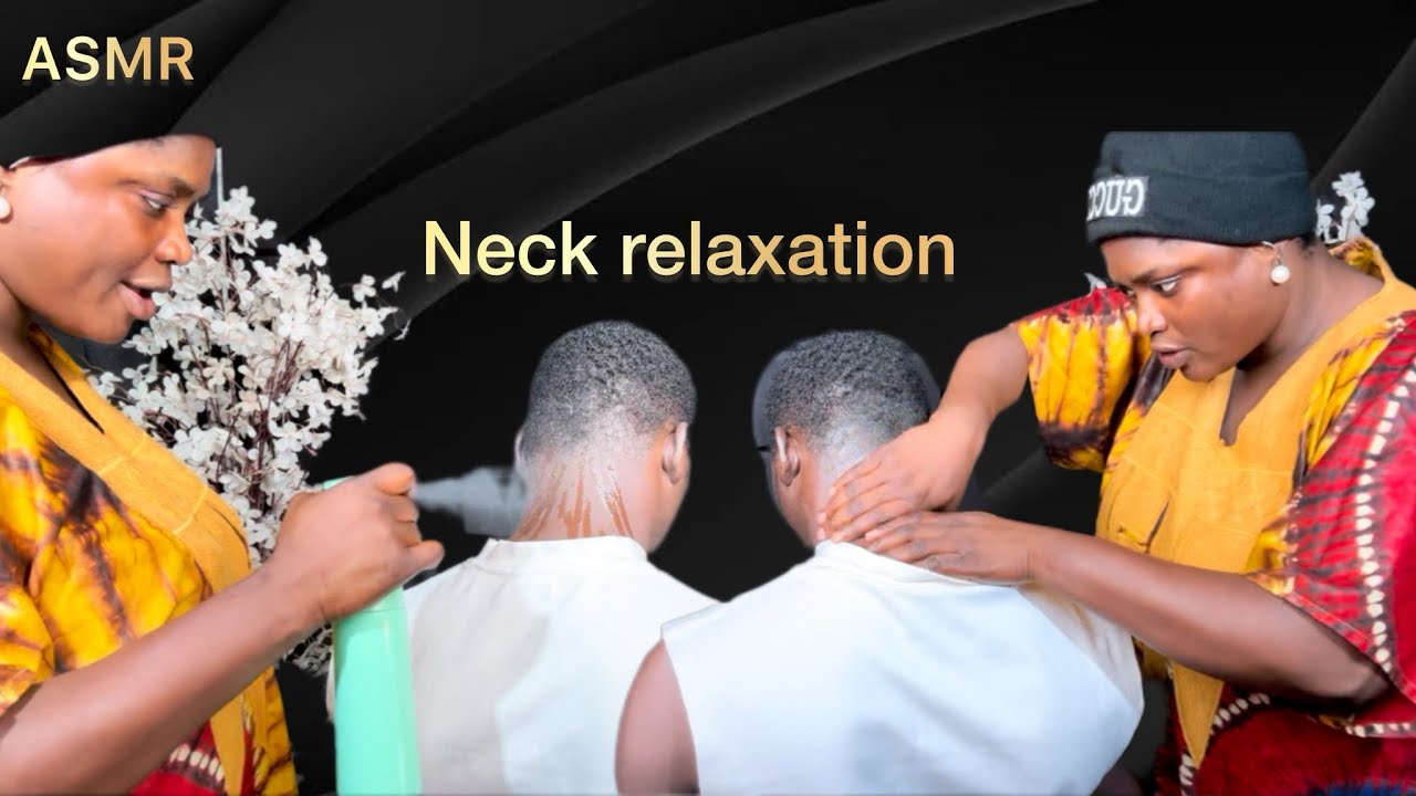 Feel the tingles from your neck to your soul 😌💆‍♂️ #ASMR #NeckMassage ft @QueenMariamASMR 