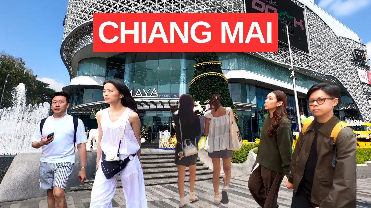 Exploring Chiang Mai: From Maya Mall to One Nimman & Fish Noodles | Chiang Mai Walk and Talk