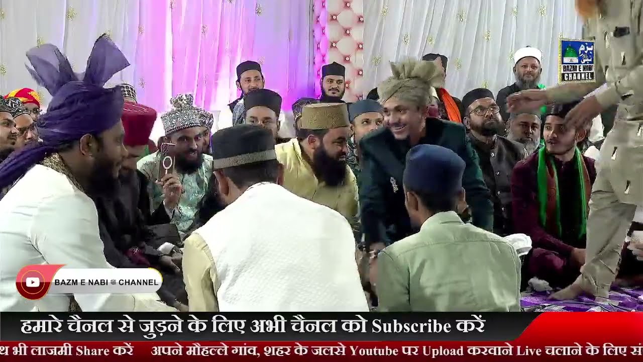 🔴ishq Ke Rang Naat Khan Ke Sang | Biggest Mehfil E Naat in Himmatnagar Gujrat