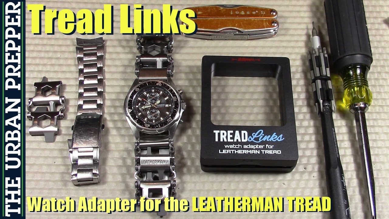 TreadLinks: Leatherman Tread Watch Band Adapter