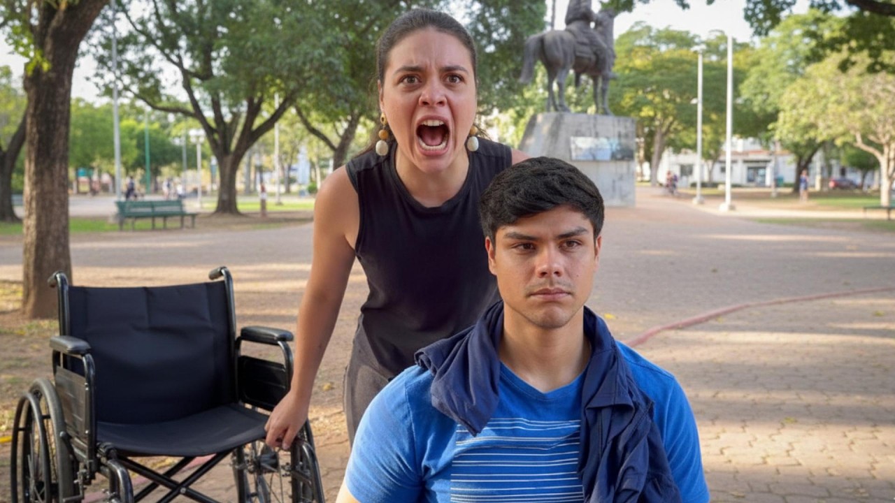 Ele fingiu estar em uma cadeira de rodas para testar seu par 💔