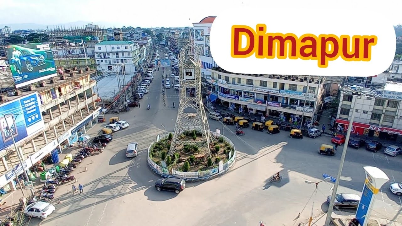 #Dimapur Nagaland dimapur city | daily life | city street. impression 1