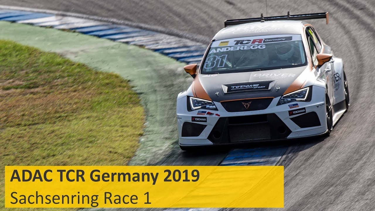 ADAC TCR Germany Race 1 Sachsenring 2019 Re-Live English