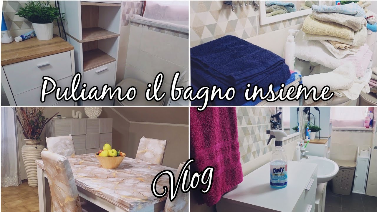 Vlog: PULISCO E ORGANIZZO IL MIO BAGNO 