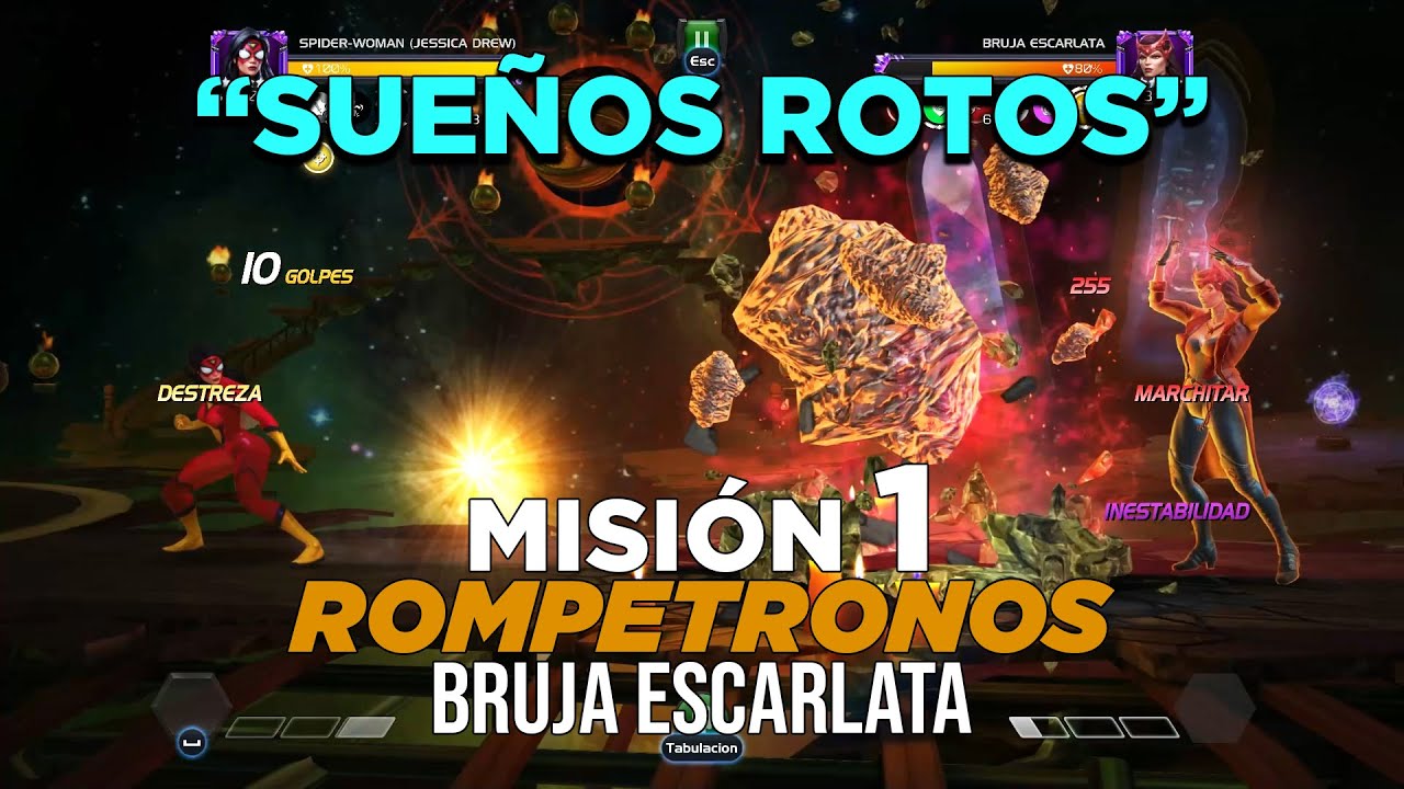 Sueños Rotos (Misión 1) | BUJA ESCARLATA - MCOC