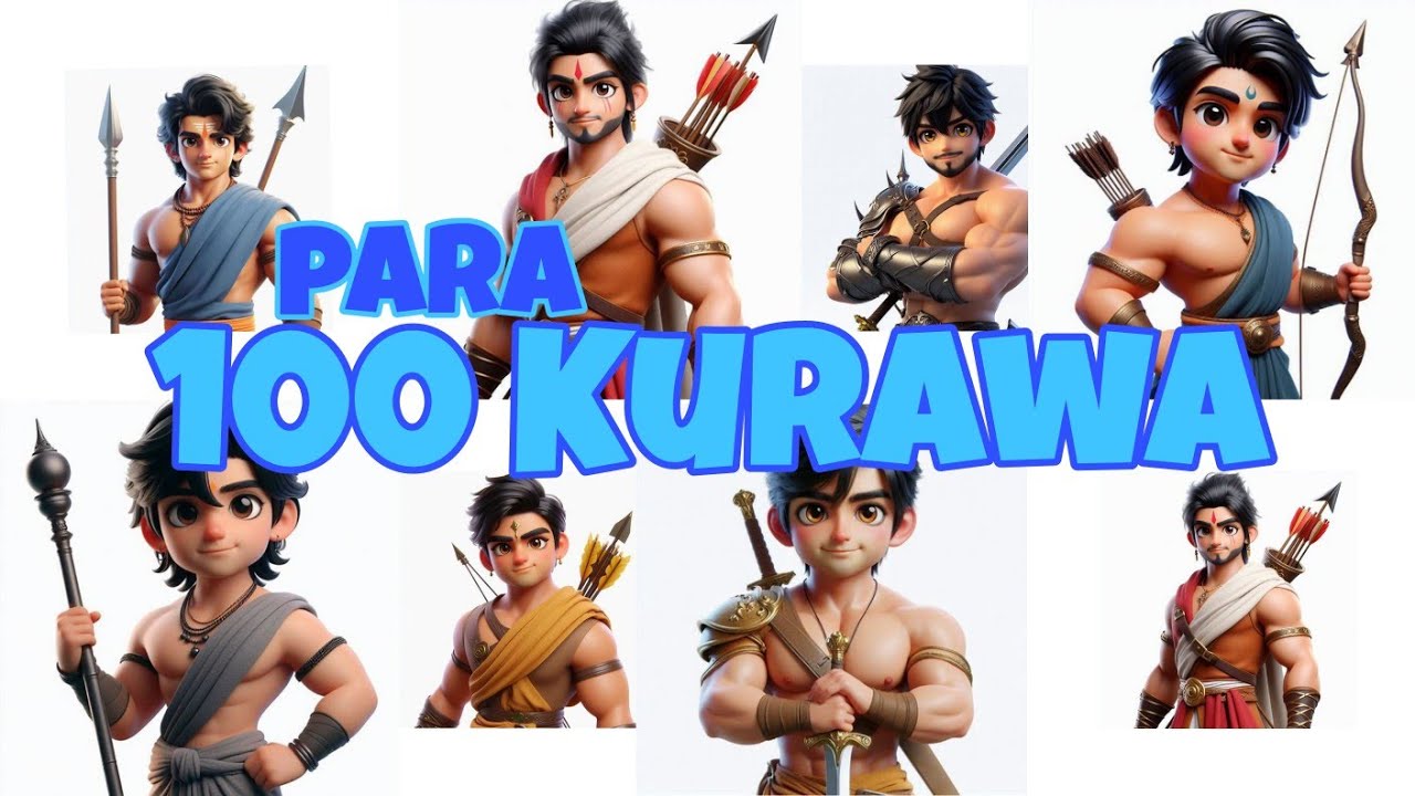 100 Kurawa #mahabharat