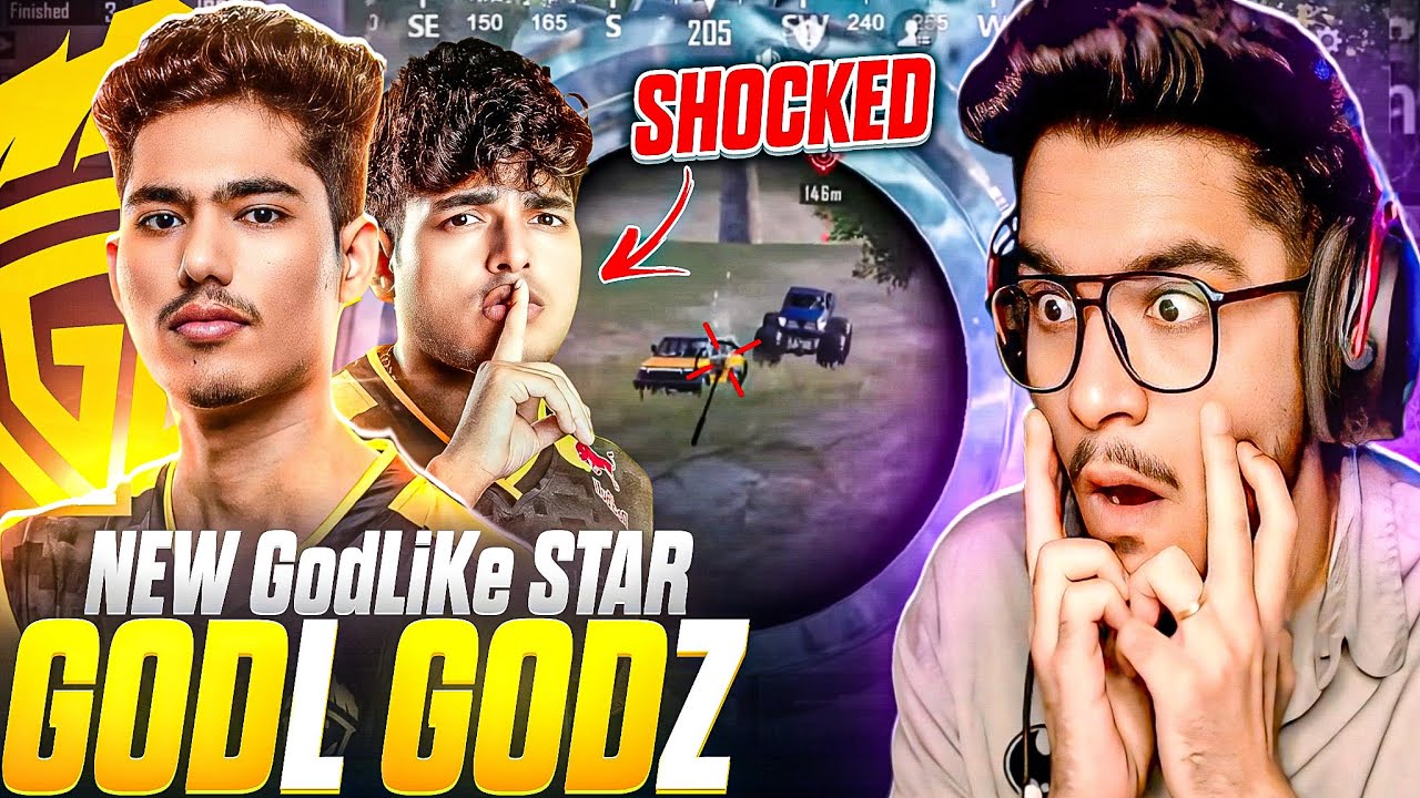 🥵UPCOMING DOMINATOR FROM GODLIKE *GODL GODZ* Best Moments in Pubg Mobile