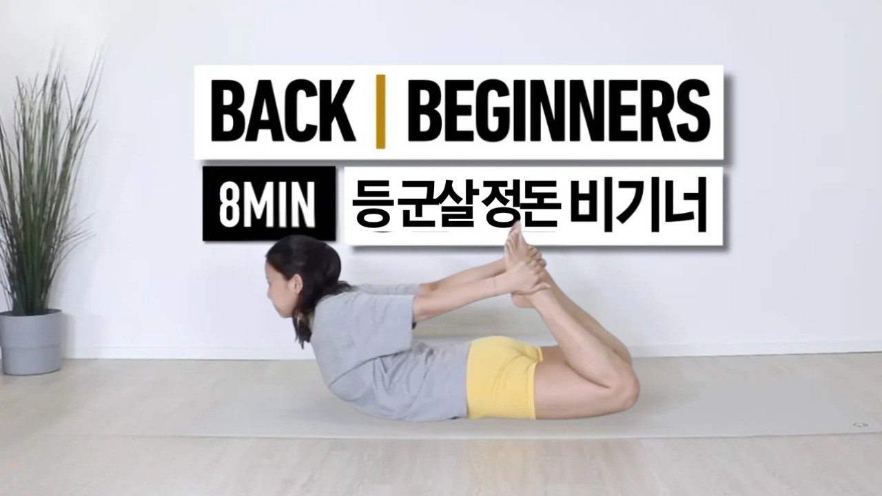 등 운동🔥 꾸준히 하시면 자세도 좋아집니다 😁