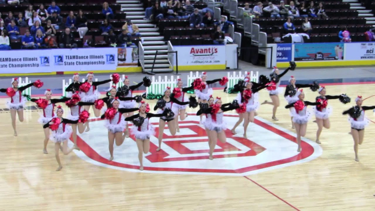 Hinsdale South Danceline TDI State 2nd Place Pom Routine