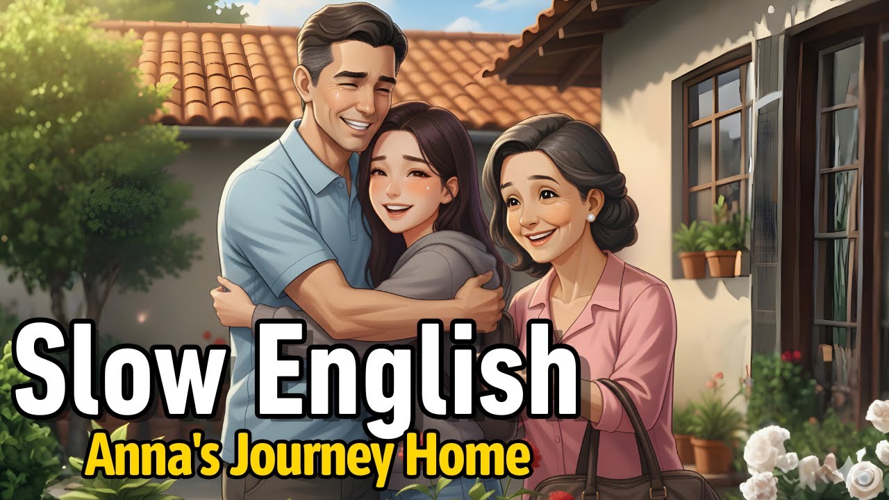 Simple English Conversations | Anna’s Journey Home (A1–A2)