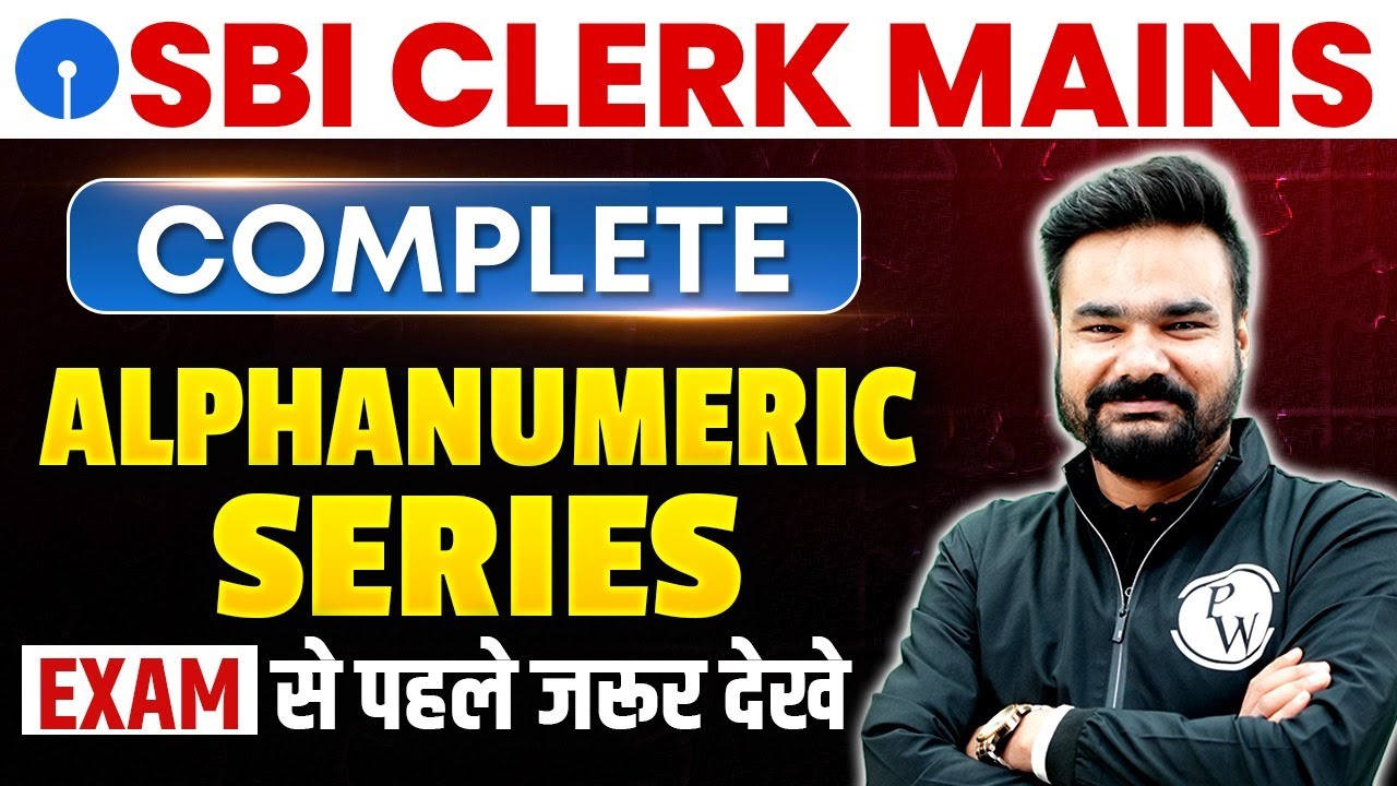Alphanumeric Series Reasoning | Alphanumeric Series  Basic Concepts to Advance | by Arpit sir