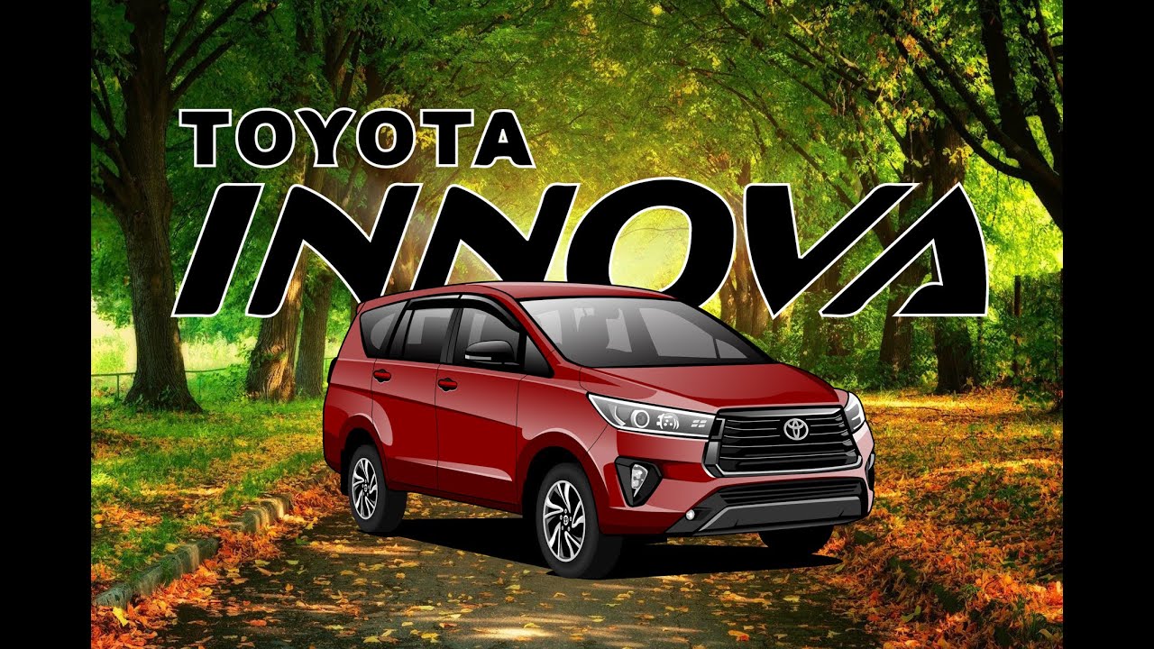 2021 TOYOTA INNOVA VECTOR ART