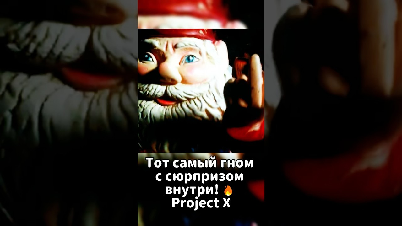Тот самый гном с сюрпризом внутри! 🔥 Project X #фильм #нарезка #шортс