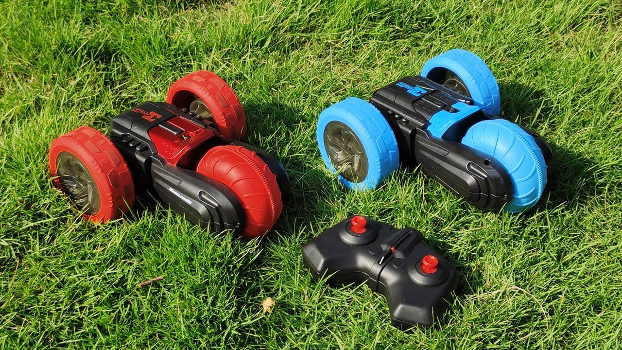 SL01 Three Wheels RC Stunt Car 360 Degree Rotation 2.4G Long Distance Control | TigerSniff
