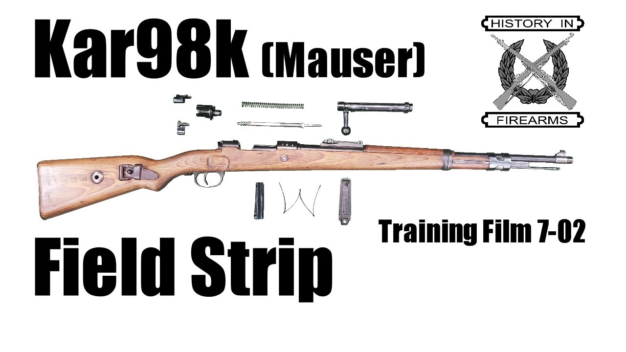 K98k Mauser Field Strip (TF 7-02)