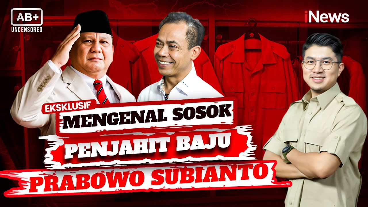 Eksklusif! Mengenal Lebih Dekat dengan Penjahit Baju Presiden Prabowo Subianto