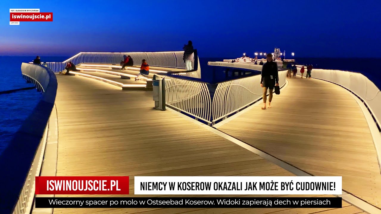 Maleńkie niemieckie Koserow z najpiękniejszym molo na Uznamie