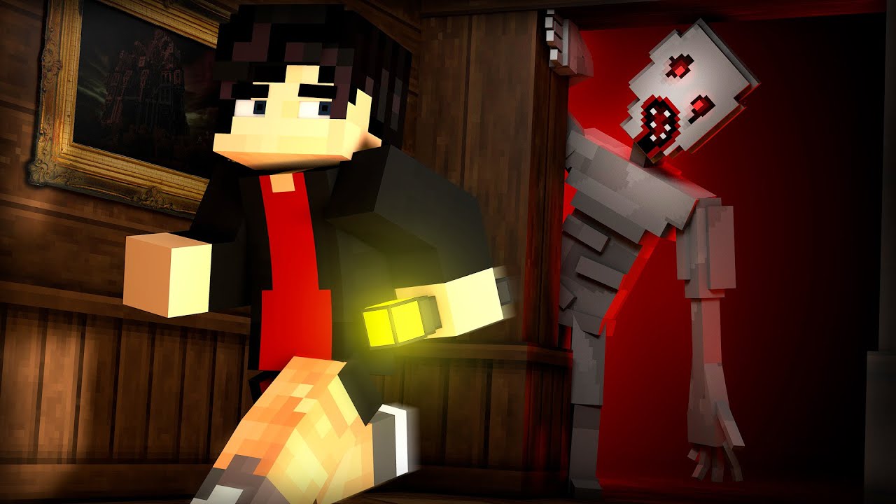 КАРТИННЫЙ ДЕМОН. Проклятый мир - 1 серия. Minecraft сериал