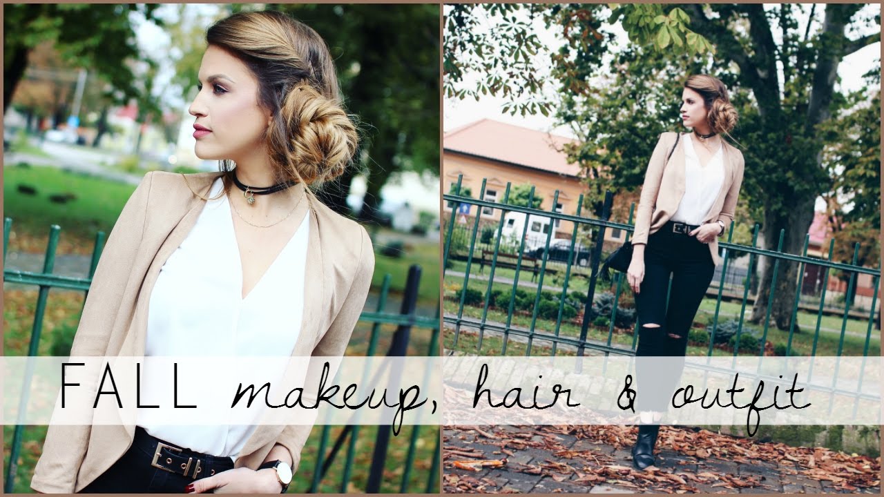 Fall Makeup, Hair & Outfit│Őszi Smink, Hajviselet & Outfit│Karin Dragos