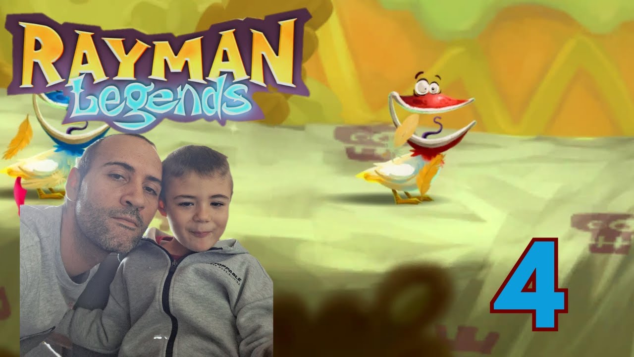 Minigamer & Papá en RAYMAN LEGENDS 👨‍👧| Parte#4| NOS CONVERTIMOS EN PATO