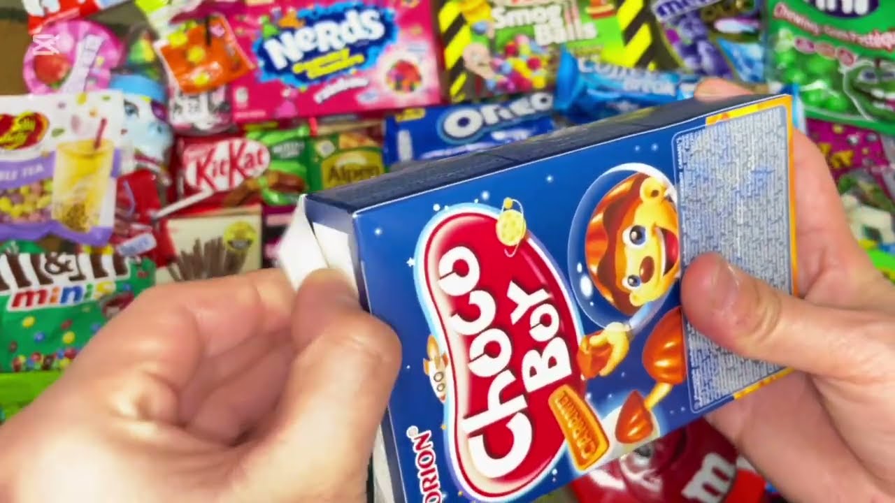 Satisfying Candy Video | Unpacking Candy | M&M’s combo | Scittles | Bondi | Kinder Surprise 😍😍😍